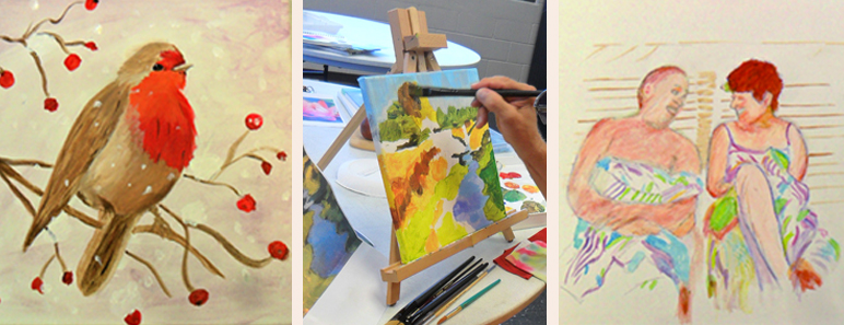 lets paint sample art