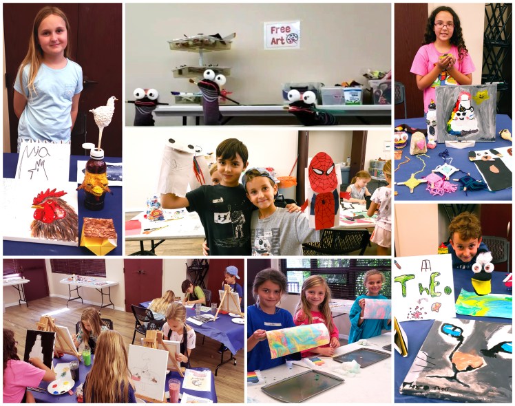 Explore the Arts 2018 collage